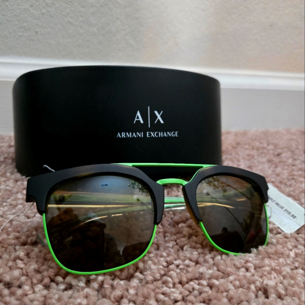 Emporio Armani sunglasses Green tortoise